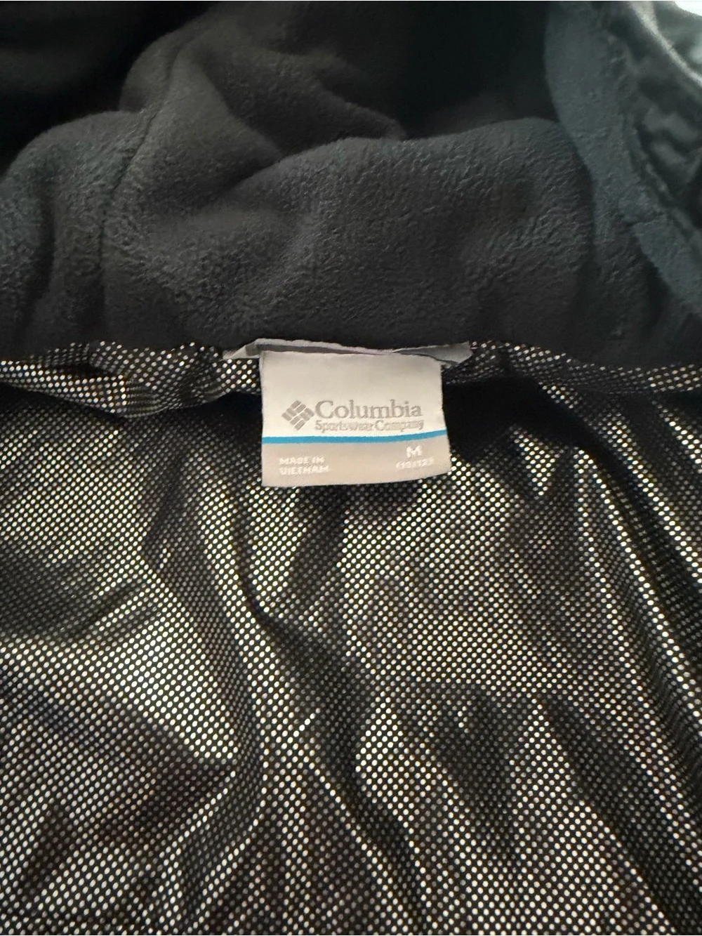 Columbia Kids Black Hooded Puffer Coat